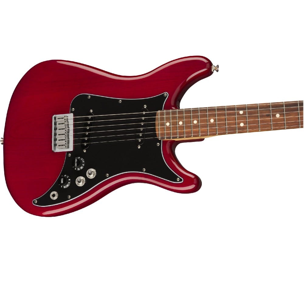 fender electric guitars fender player lead ii 6 string electric guitar    #color_crimson-red-transparent,fretboard_pau-ferro