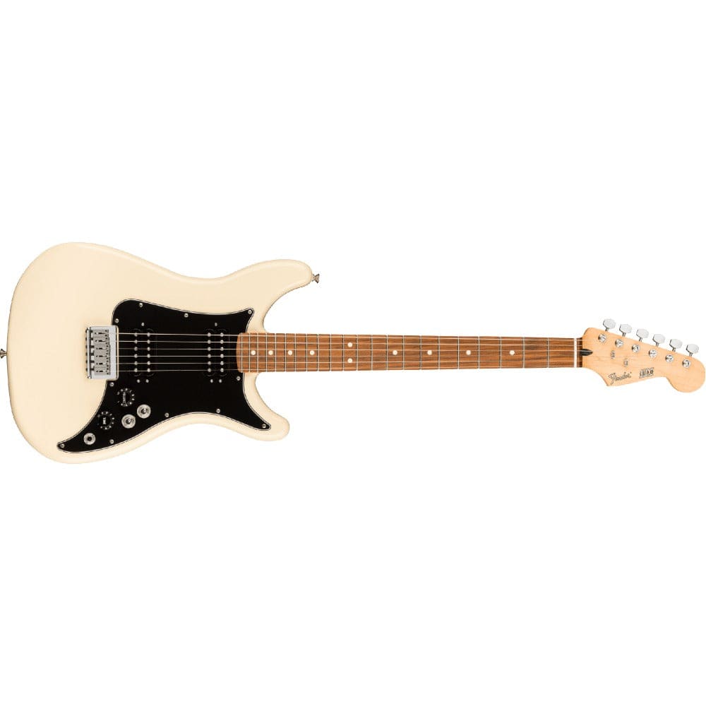 fender electric guitars fender player lead iii 6 string electric guitar   #color_olympic-white,fretboard_pau-ferro