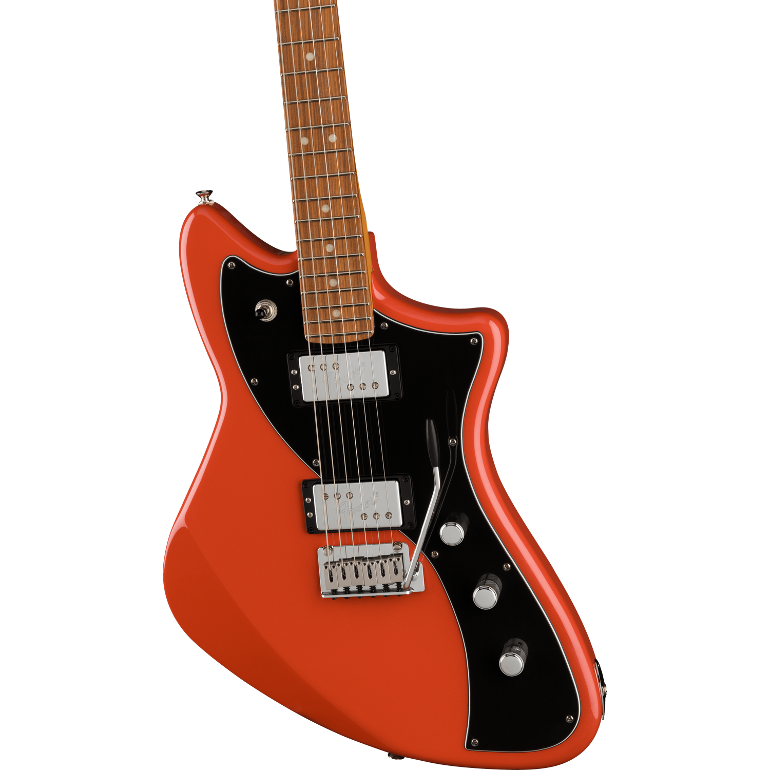 Fender Electric Guitars Fender Player Plus Meteora HH 6 String Electric Guitar #color_fiesta-red,fretboard_pau-ferro