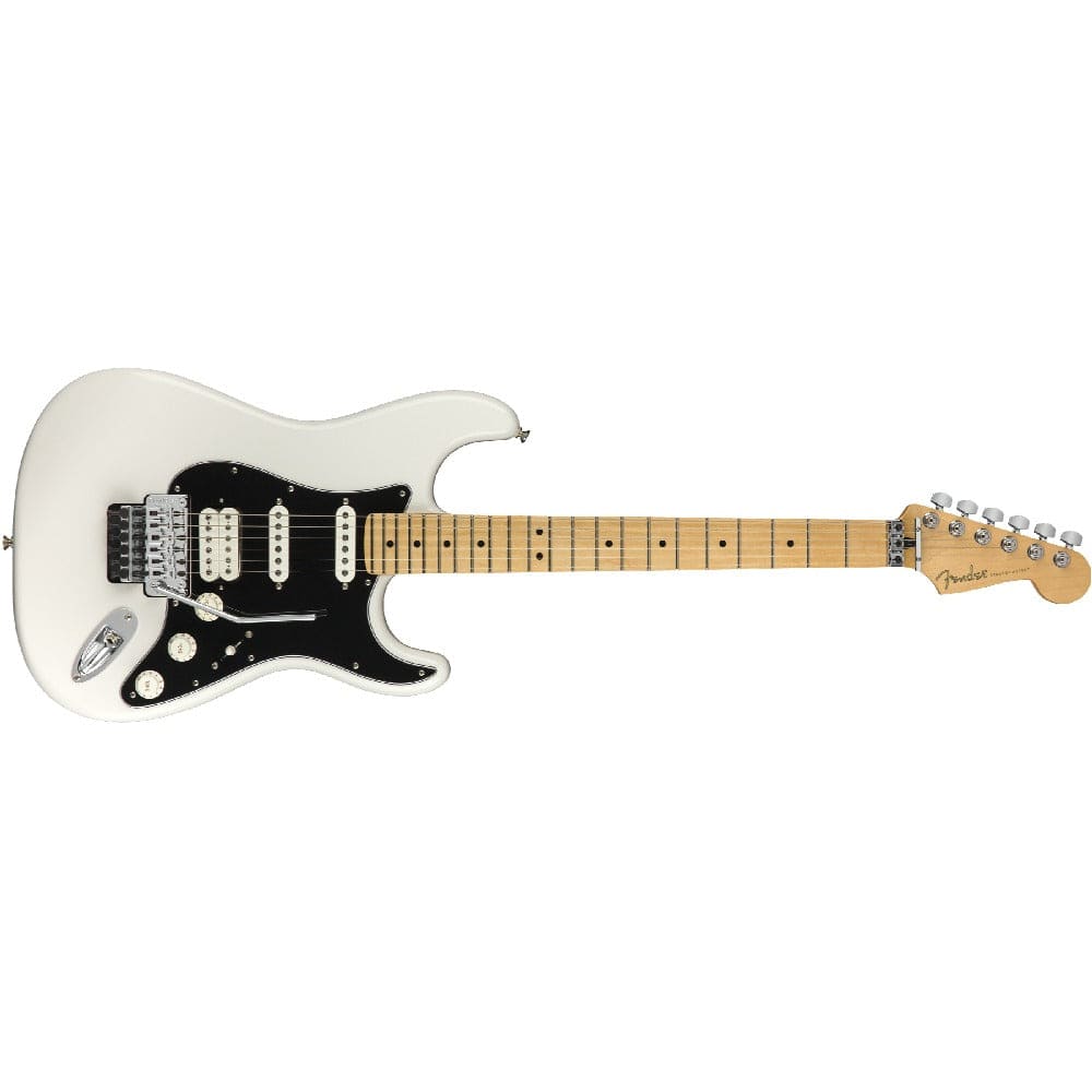 fender electric guitars fender player stratocaster floyd rose hss electric guitar      #color_polar-white,fretboard_maple