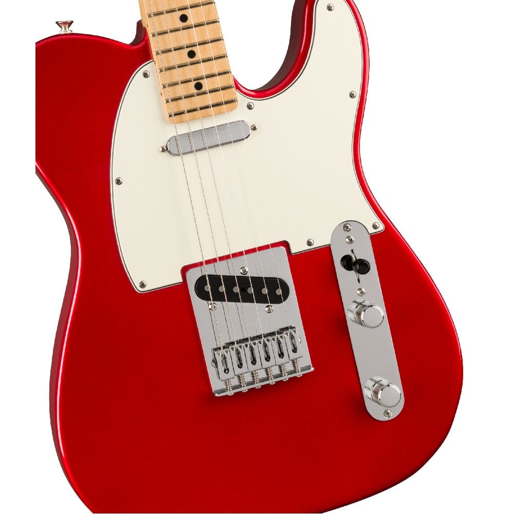 fender electric guitars fender player telecaster 6 string electric guitar #color_candy-apple-red,fretboard_maple