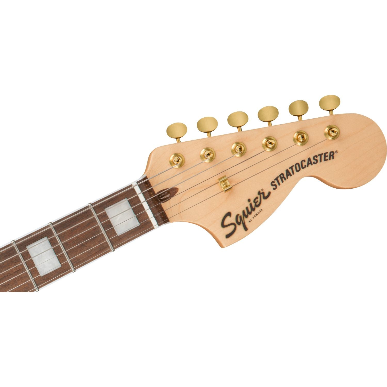 Fender Electric Guitars Fender Squier 40th Anniversary Stratocaster Gold Edition Electric Guitar