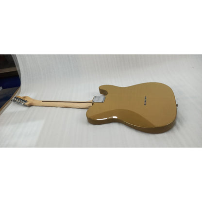 Fender Electric Guitars Fender Squier Affinity Telecaster Left Handed Electric Guitar - Butterscotch Blonde - Open Box