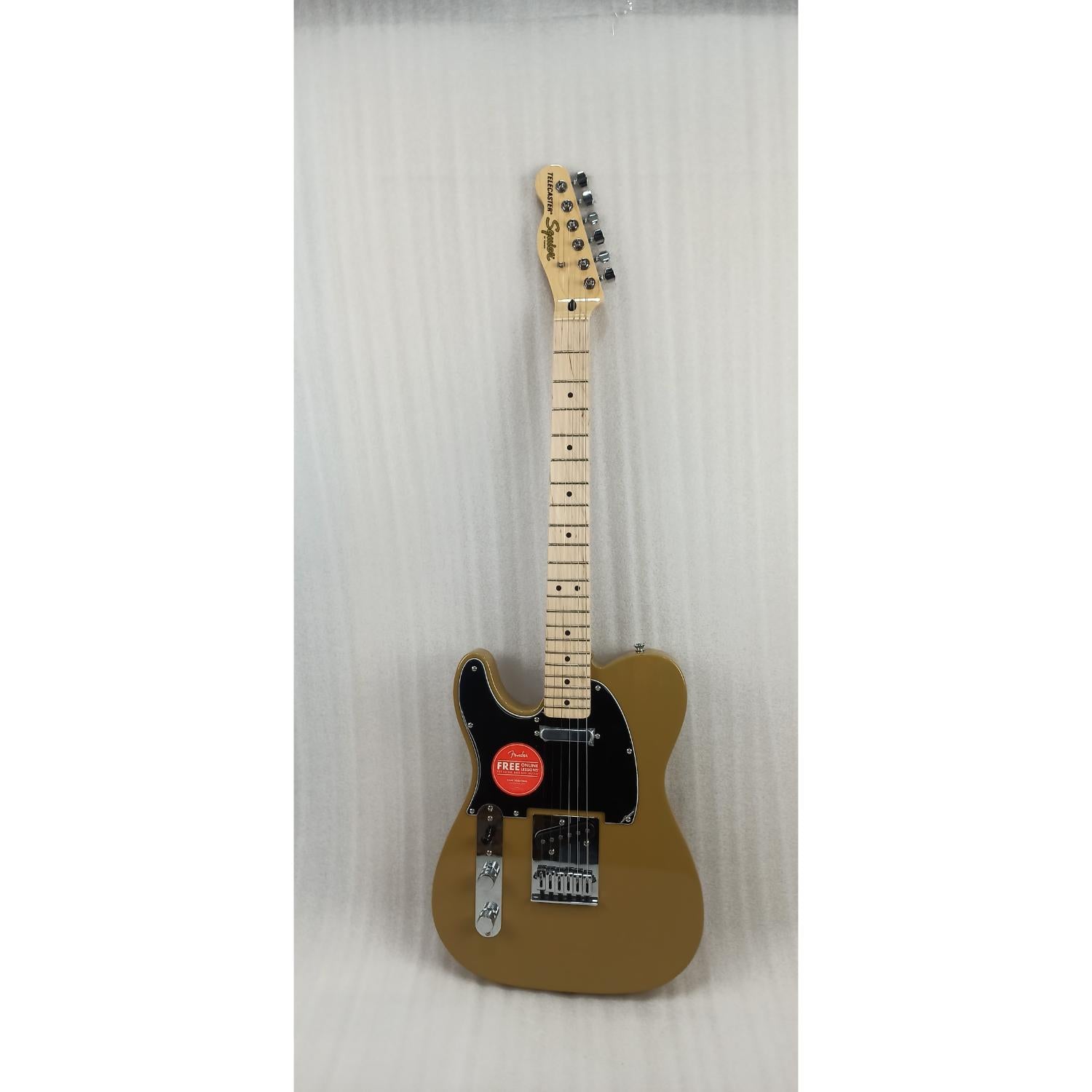 Fender Electric Guitars Fender Squier Affinity Telecaster Left Handed Electric Guitar - Butterscotch Blonde - Open Box