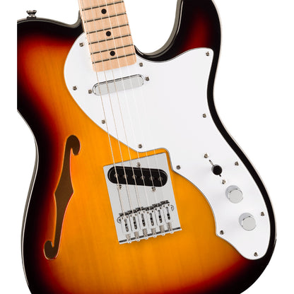 Fender Electric Guitars Fender Squier Affinity Telecaster Thinline 6 String Electric Guitar 