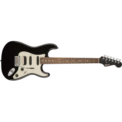fender electric guitars fender squier contemporary strartocaster hss electric guitar - black metallic