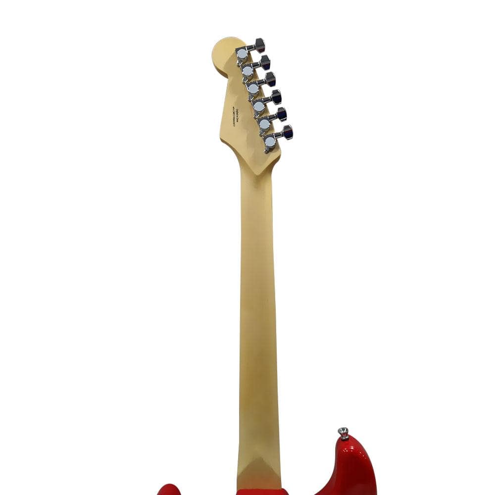 fender electric guitars fender squier mm stratocaster 6-string electric guitar   #type_single,color_red