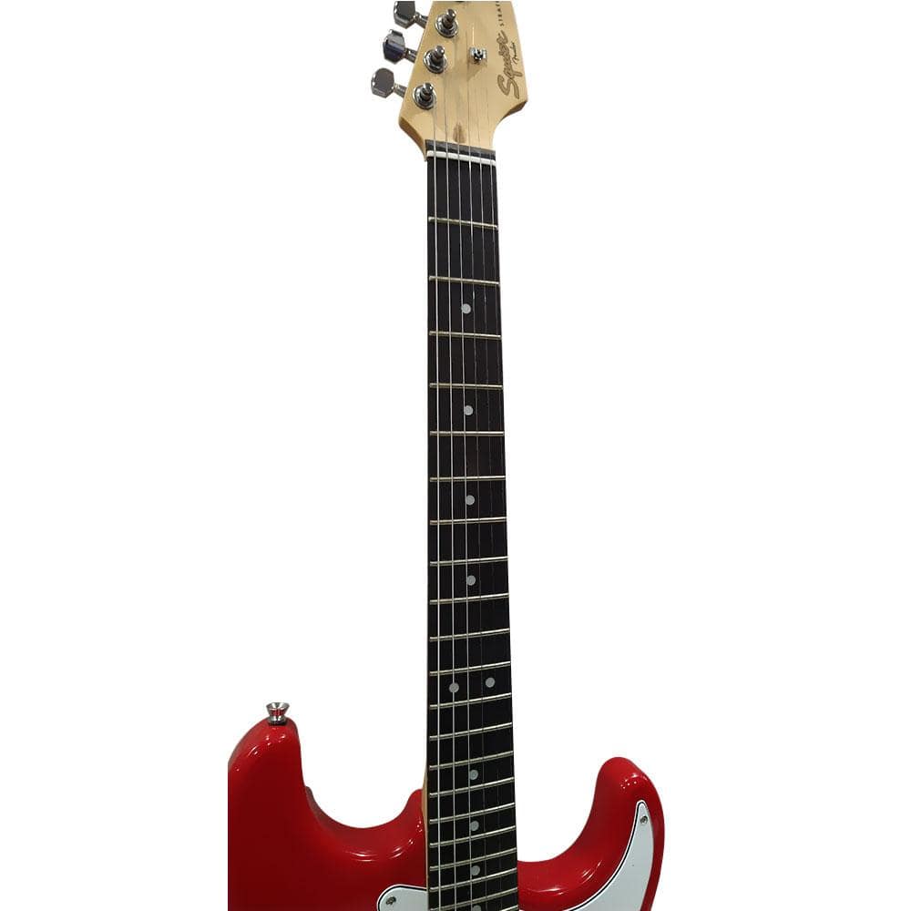 fender electric guitars fender squier mm stratocaster 6-string electric guitar   #type_single,color_red