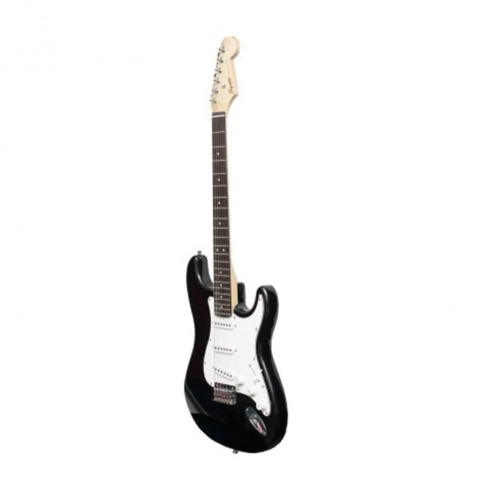 fender electric guitars fender squier mm stratocaster 6-string electric guitar with maple neck with tc effect pedals bundle
