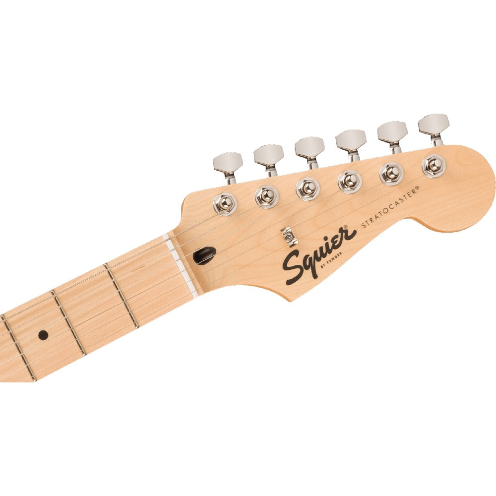 Fender Electric Guitars Fender Squier Sonic Stratocaster Electric Guitar with Bag,Polishing Cloth, Strap, Tuner, Pick and Ebook