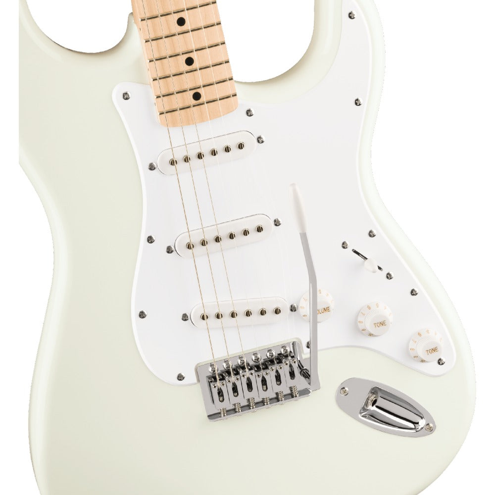 Fender Electric Guitars Fender Squier Sonic Stratocaster Electric Guitar with Bag,Polishing Cloth, Strap, Tuner, Pick and Ebook