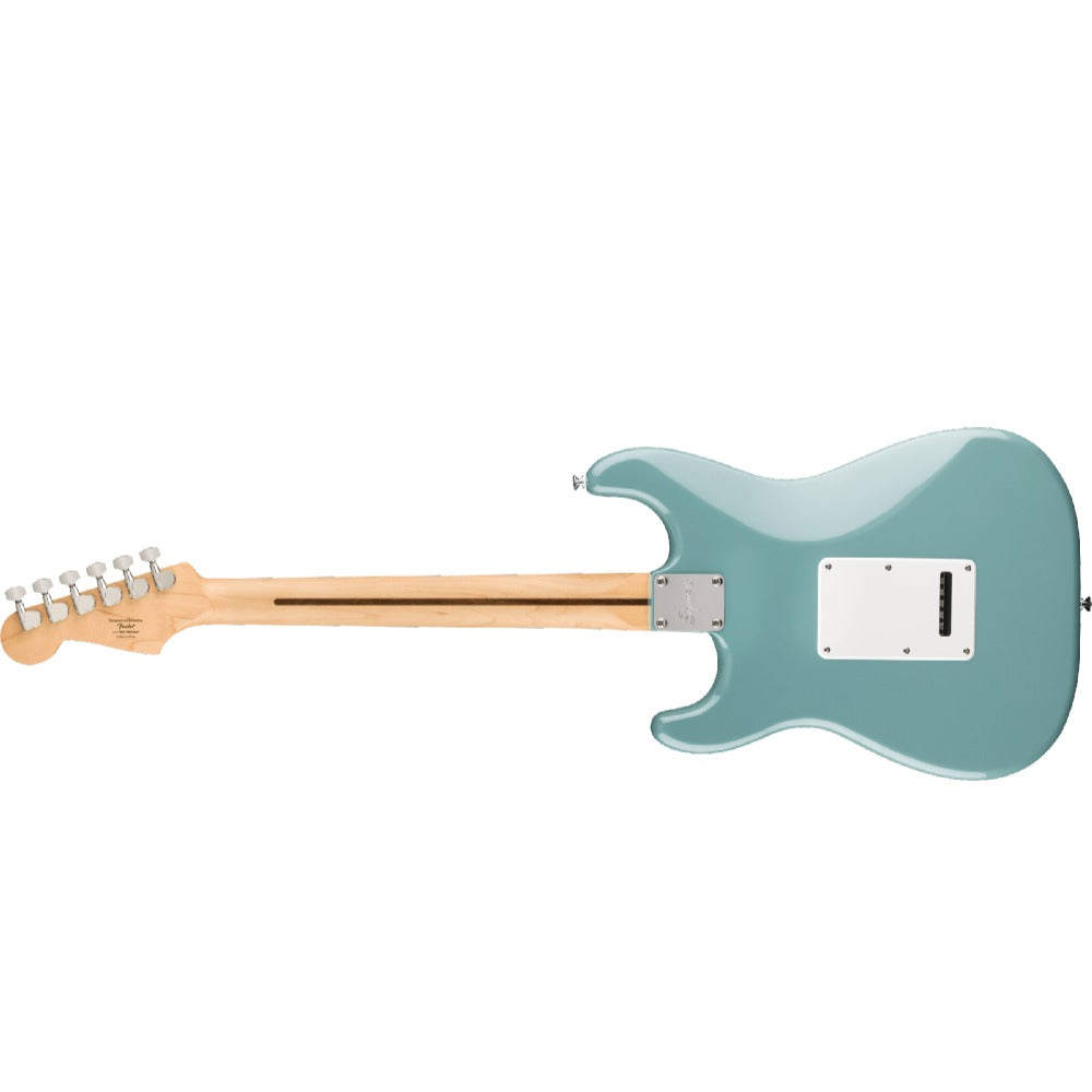 Fender Electric Guitars Fender Squier Sonic Stratocaster Electric Guitar with Bag,Polishing Cloth, Strap, Tuner, Pick and Ebook #pickup-configuration_hss,color_fsr-sonic-gray,fretboard_maple