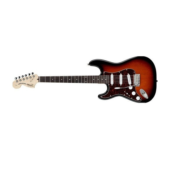 fender electric guitars fender squier standard stratocaster electric guitar - rosewood fretboard lefty