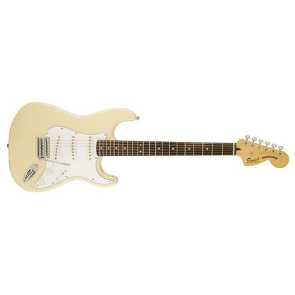 fender electric guitars fender squier vintage modified stratocaster electric guitar - vintage blonde