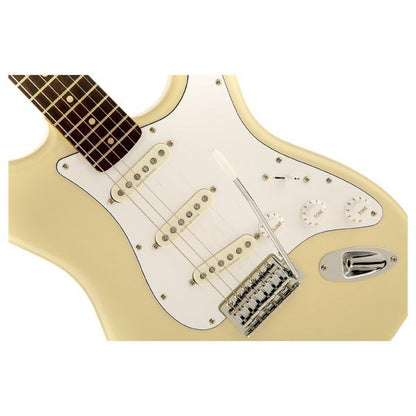 fender electric guitars fender squier vintage modified stratocaster electric guitar - vintage blonde