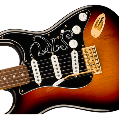 Fender Electric Guitars Fender Stevie Ray Vaughan Stratocaster Electric Guitar, Pau Ferro Fingerboard, 3-Color Sunburst
