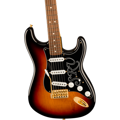 Fender Electric Guitars Fender Stevie Ray Vaughan Stratocaster Electric Guitar, Pau Ferro Fingerboard, 3-Color Sunburst
