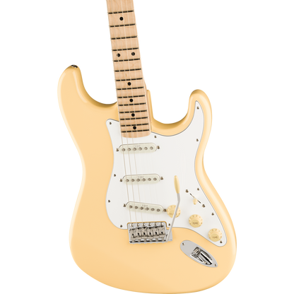 Fender Electric Guitars Fender Yngwie Malmsteen Stratocaster Electric Guitar, Scalloped Maple Fingerboard, Vintage White