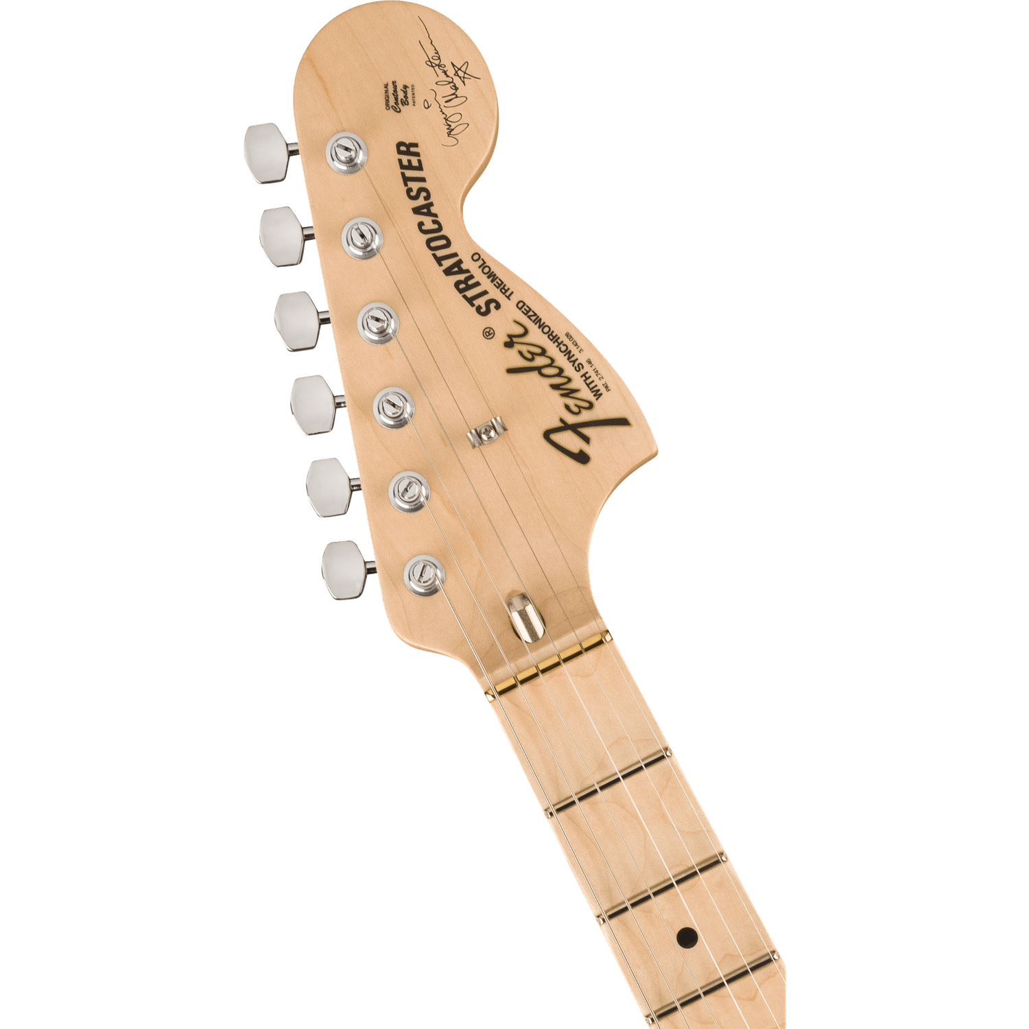 Fender Electric Guitars Fender Yngwie Malmsteen Stratocaster Electric Guitar, Scalloped Maple Fingerboard, Vintage White