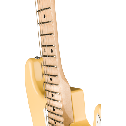 Fender Electric Guitars Fender Yngwie Malmsteen Stratocaster Electric Guitar, Scalloped Maple Fingerboard, Vintage White