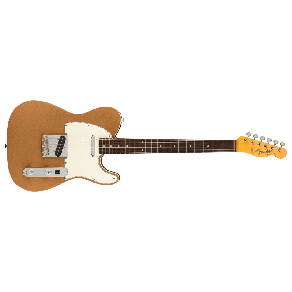 fender electric guitars firemist gold fender jv modified 60s custom telecaster 6 string electric guitar  