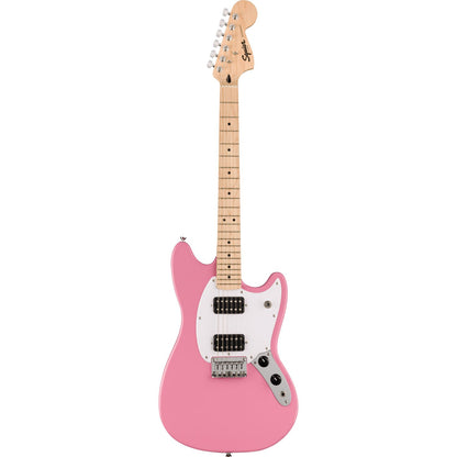 Fender Electric Guitars Flash Pink / Maple / Single Fender Squier Sonic Mustang HH 6 String Electric Guitar