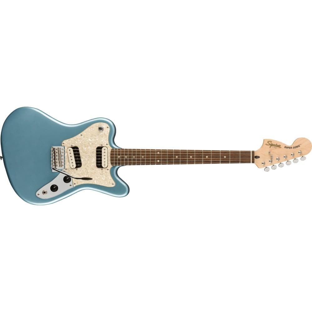 fender electric guitars ice blue metallic fender paranormal super sonic 6-strings electric guitar      #color_ice-blue-metallic