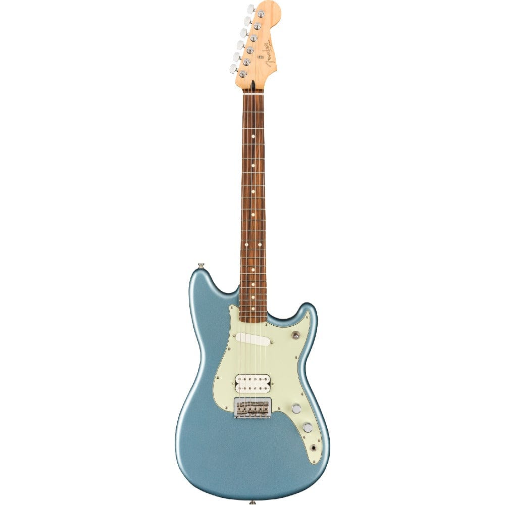 fender electric guitars ice blue metallic / pau ferro fender duo sonic hs 6 string electric guitar    #color_ice-blue-metallic,fretboard_pau-ferro