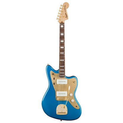 fender electric guitars lake placid blue fender 40th anniversary jazzmaster gold edition 6 string electric guitar  