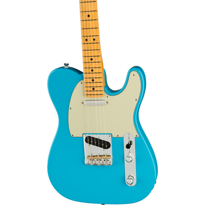 Fender Electric Guitars Miami Blue Fender American Professional II Telecaster Electric Guitar - Miami Blue
