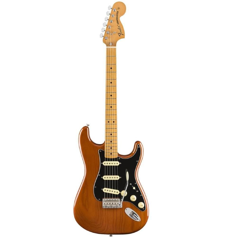 fender electric guitars mocha fender vintera series 70s stratocaster 6 string electric guitar      #color_mocha