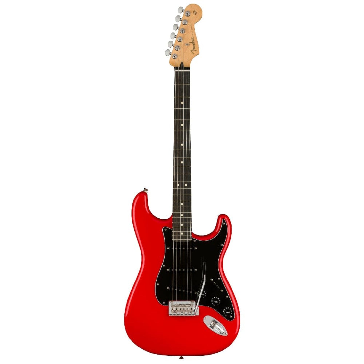 fender electric guitars neon red fender limited edition player stratocaster 6 string electric guitar - neon red     #color_neon-red,fingerboard_ebony