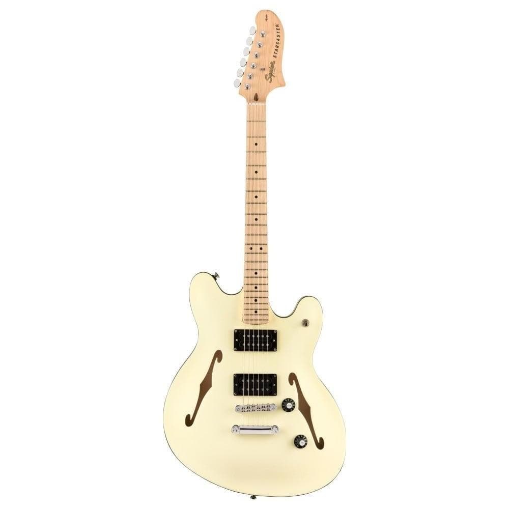 fender electric guitars olympic white fender affinity series starcaster electric guitar 