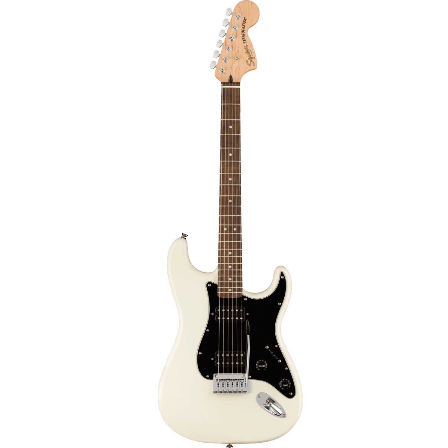 Fender Electric Guitars Olympic White Fender Affinity Series Stratocaster HH Electric Guitar