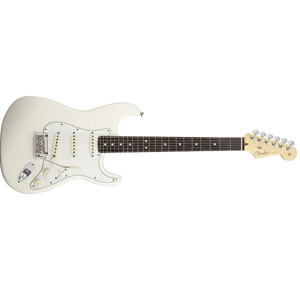 Fender Electric Guitars Olympic White Fender American Standard Stratocaster SSS Rosewood Electric Guitar