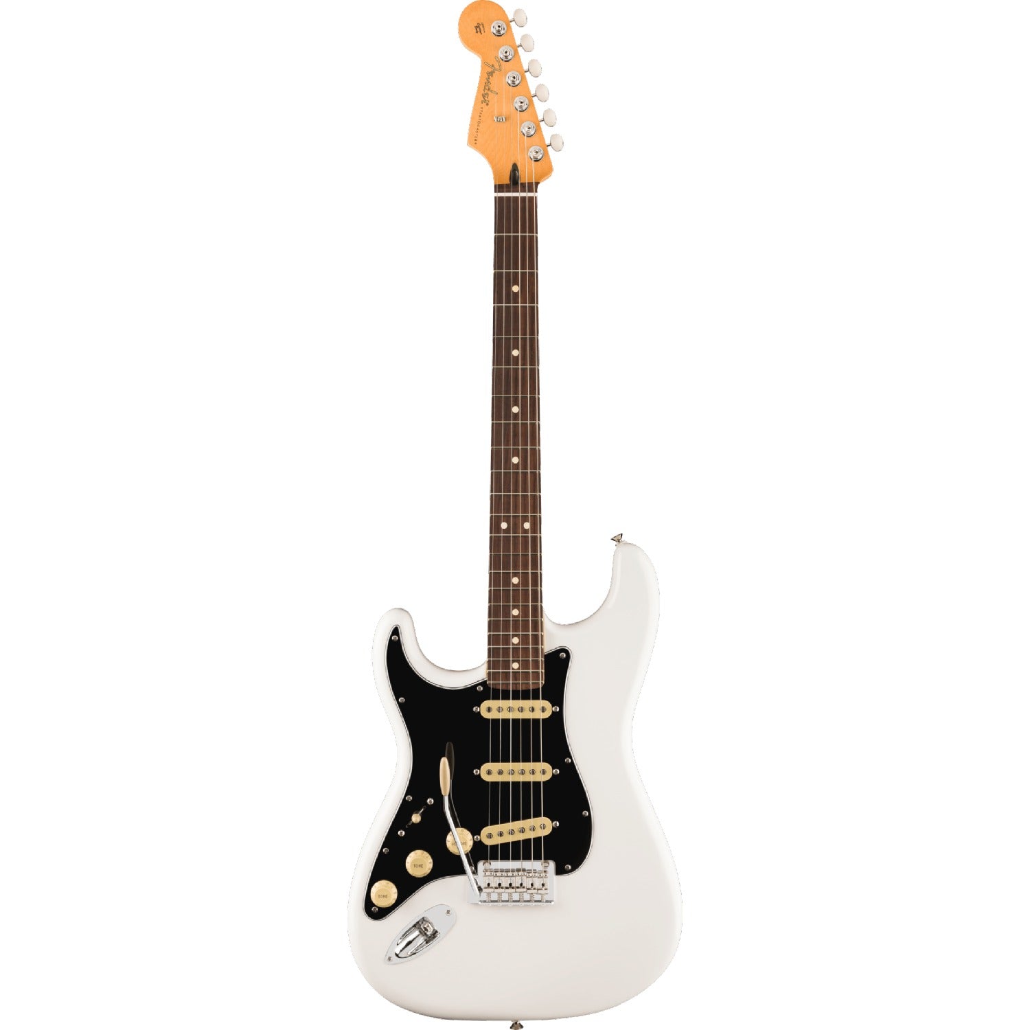 Fender Electric Guitars Polar White Fender Player II Stratocaster 6 String Electric Guitar - Left Handed