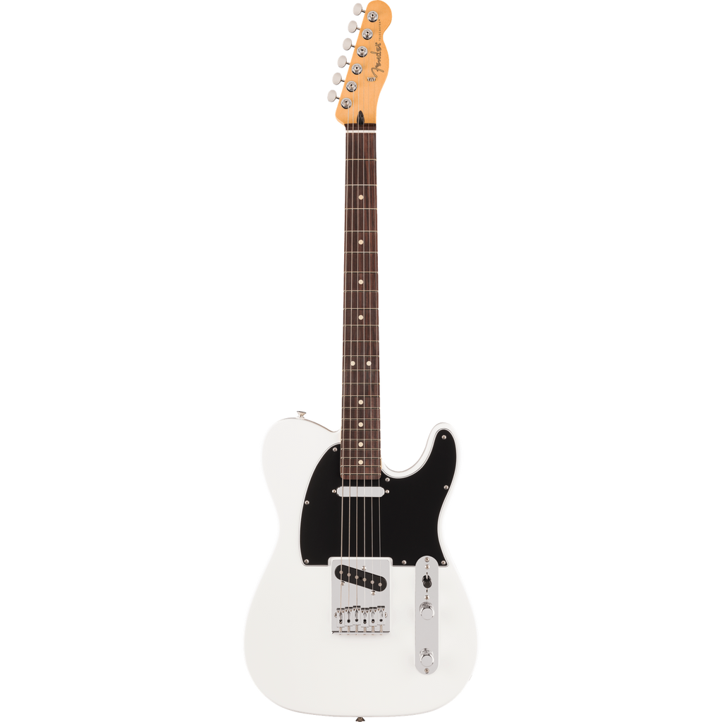 Fender Electric Guitars Polar White / Rosewood / SS Fender Player II Telecaster 6 String Electric Guitar
