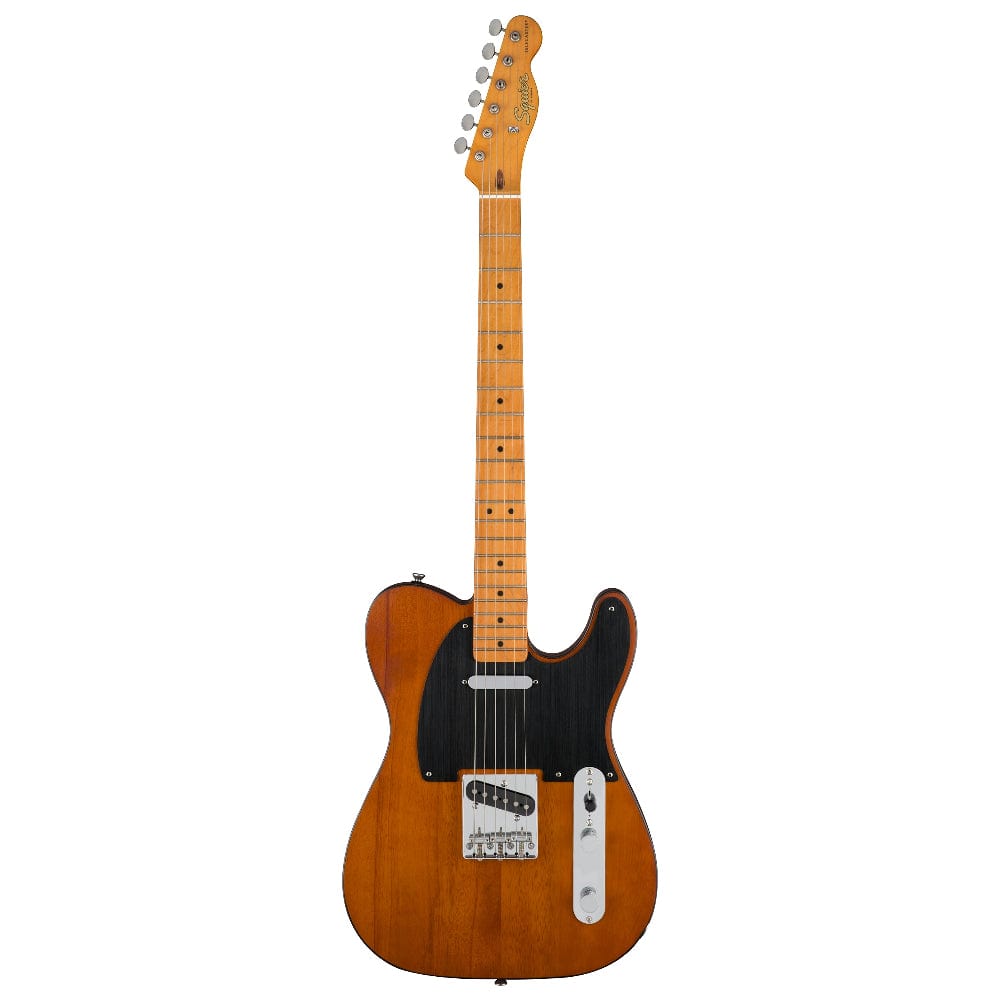 fender electric guitars satin mocha fender squier 40th anniversary telecaster vintage edition 6 string electric guitar  
