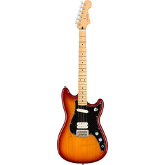 Fender Electric Guitars Sienna Sunburst / Maple Fender Duo Sonic HS 6 String Electric Guitar