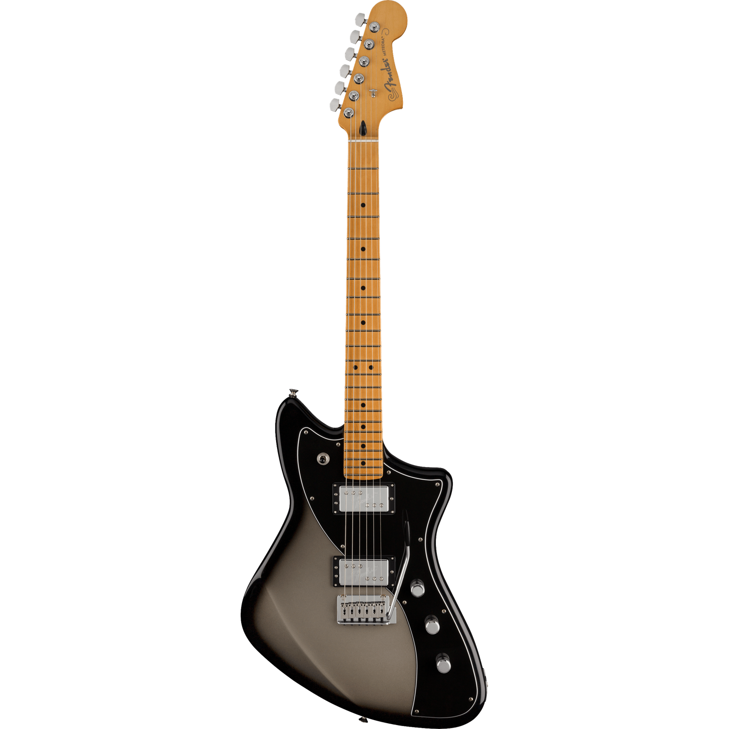 Fender Electric Guitars Silverburst / Maple Fender Player Plus Meteora HH 6 String Electric Guitar 