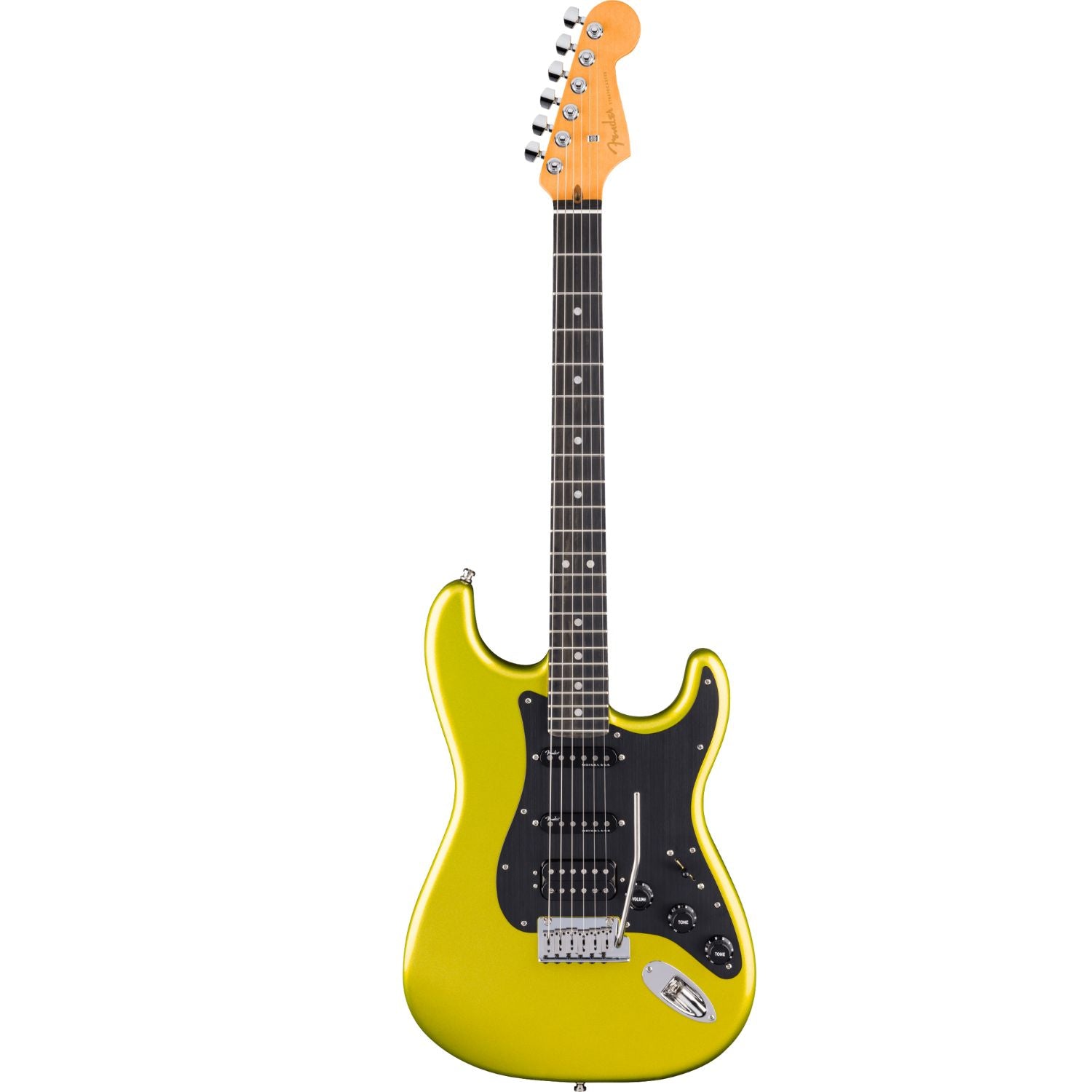 Fender Electric Guitars Solar Flare Fender Limited Edition American Ultra II Stratocaster 6 String Electric Guitar #color_solar-flare
