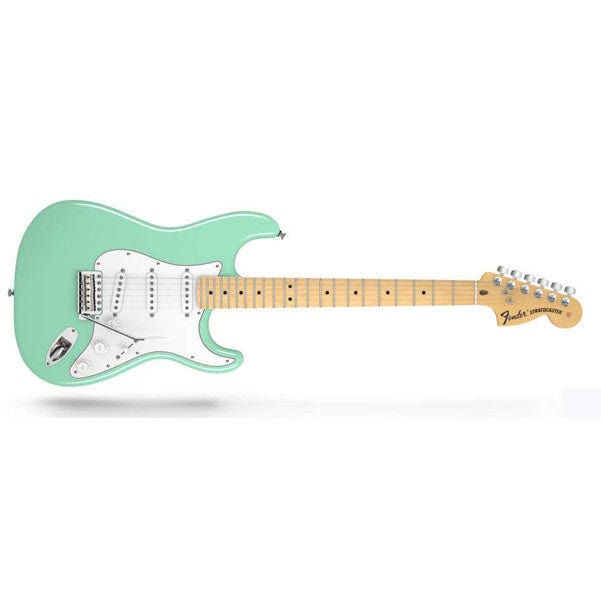 Fender Electric Guitars Surf Green Fender American Special SSS Stratocaster Electric Guitar