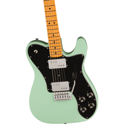 Fender Electric Guitars Surf Green Fender Vintera II '70s Telecaster Deluxe with Tremolo 6 String Electric Guitar