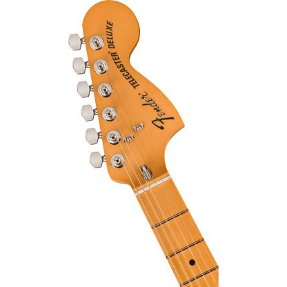 Fender Electric Guitars Surf Green Fender Vintera II '70s Telecaster Deluxe with Tremolo 6 String Electric Guitar