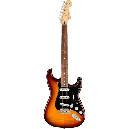 fender electric guitars tobacco burst / pau ferro fender player stratocaster plus top electric guitar    