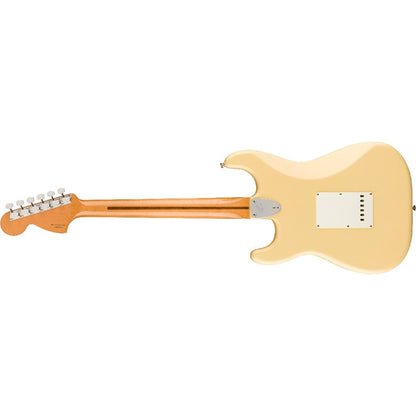 fender electric guitars vintage whit fender vintera ii '70s stratocaster 6 string electric guitar 