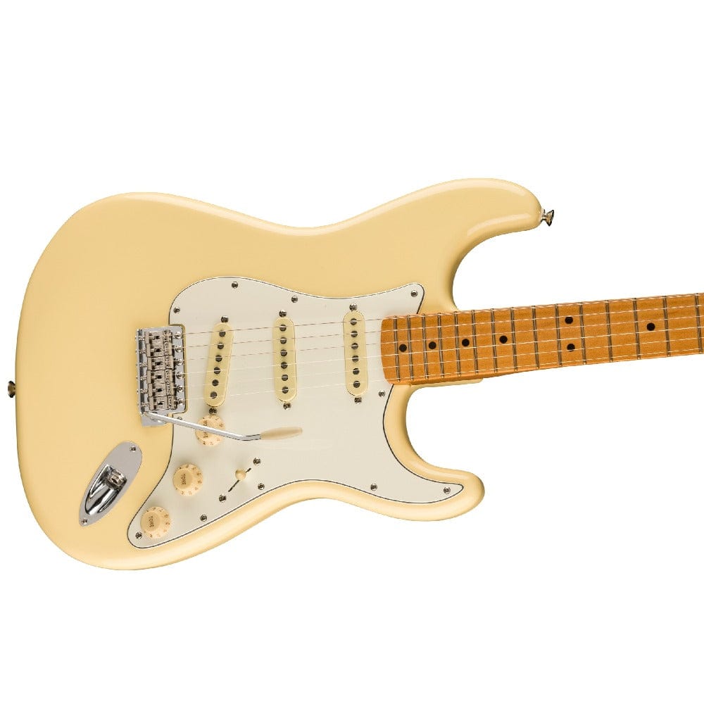 fender electric guitars vintage whit fender vintera ii '70s stratocaster 6 string electric guitar 