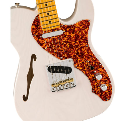 Fender Electric Guitars White Blonde Fender Limited Edition American Professional II Telecaster Thinline 6 String Electric Guitar