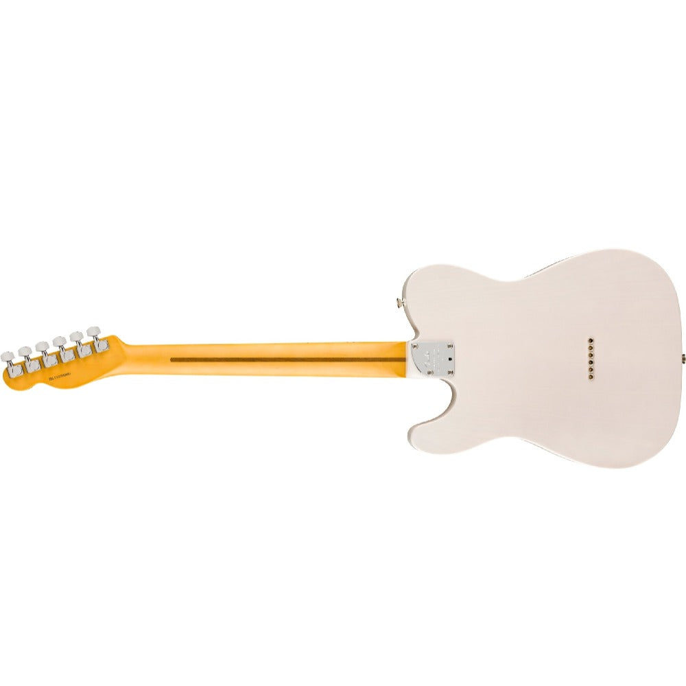 Fender Electric Guitars White Blonde Fender Limited Edition American Professional II Telecaster Thinline 6 String Electric Guitar