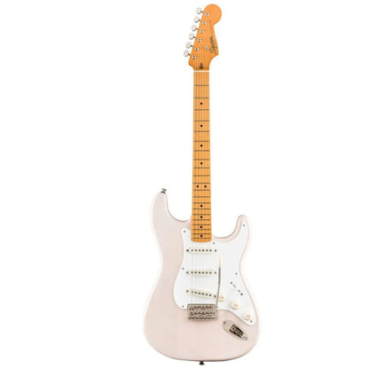 Fender Electric Guitars White Blonde Fender Squier Classic Vibe '50s Stratocaster Electric Guitar